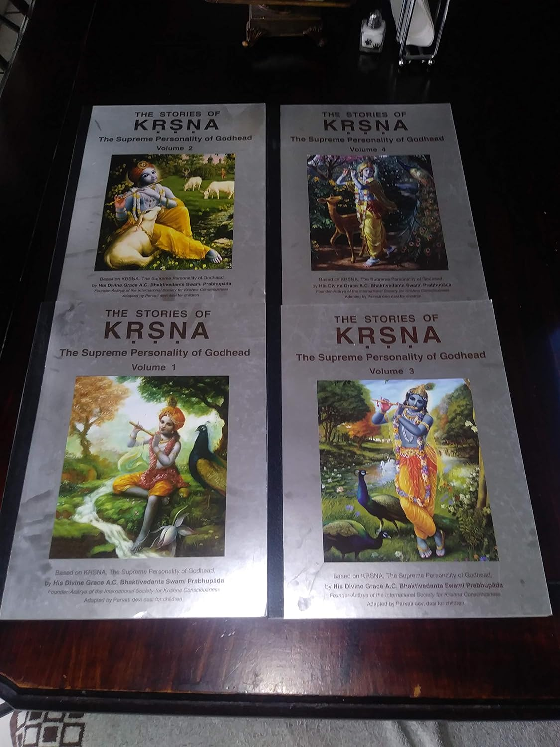 The Stories of Krishna (In 4 Vol.) (Childrens book)