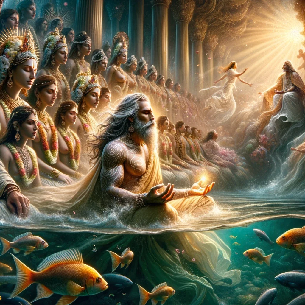 सौभरि मुनि का पतन और उद्धार