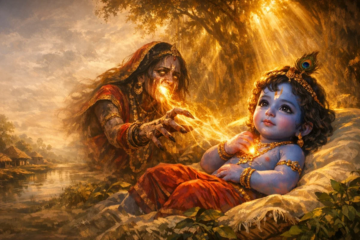 Putana's Liberation Through Krishna's Grace