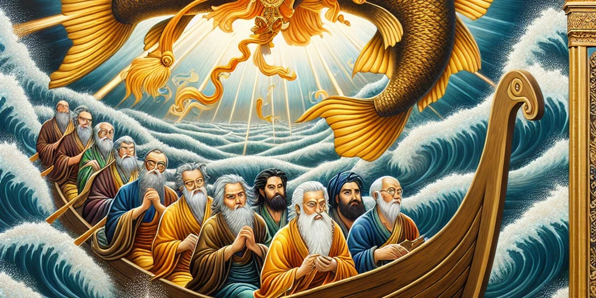 Matsya Avatar: The Divine Fish Who Warned King Manu