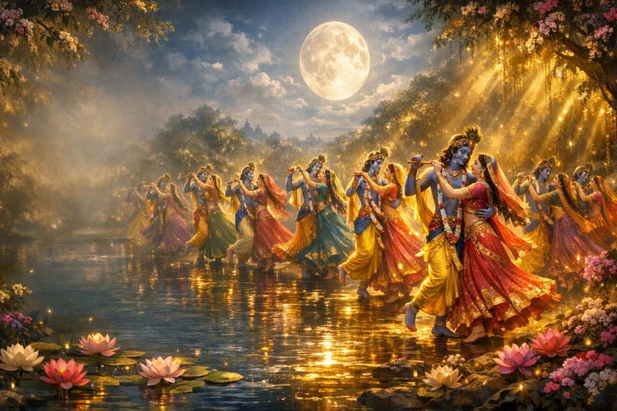 The Rasa Lila: Divine Dance of Eternal Love