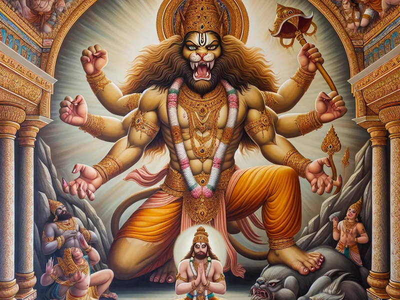 Narasimha Avatar: The Man-Lion Who Broke the Demon's Boon