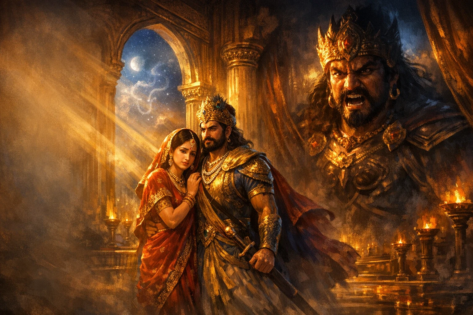 देवकी-वसुदेव का विवाह और कंस की धमकी