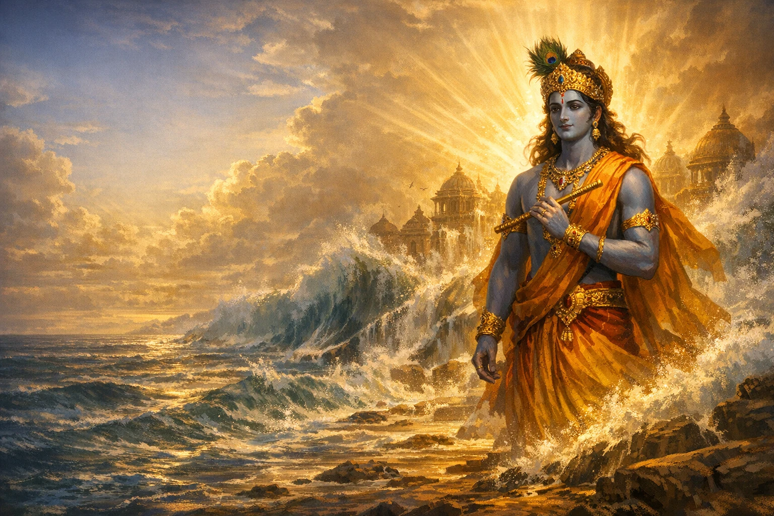 Krishna's Departure and the End of Dwaraka