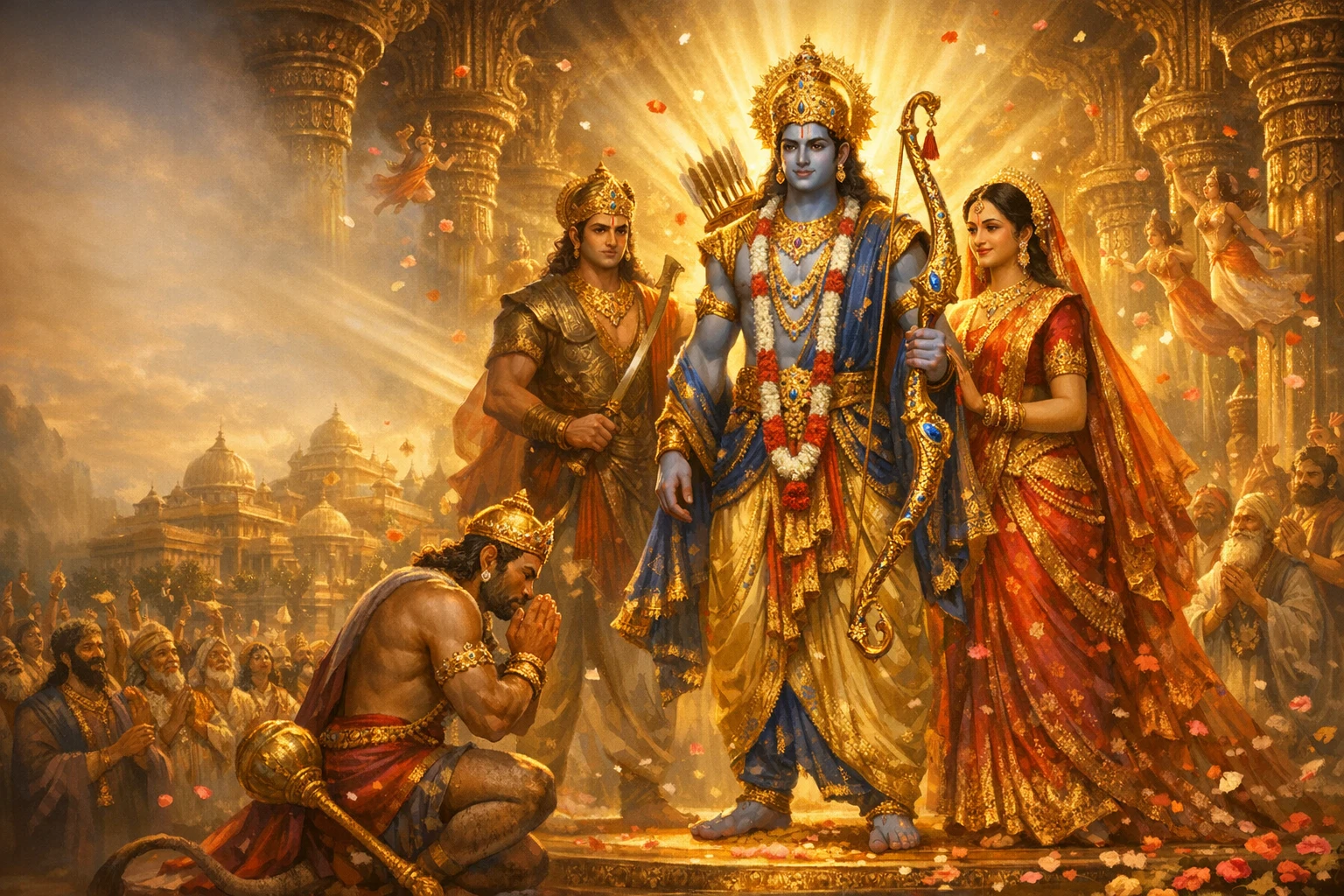 Rama Returns to Ayodhya: The Coronation of Dharma