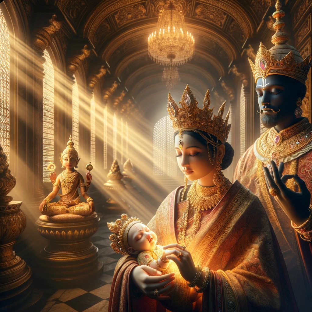 Rama's Birth: The Divine Prince of Ayodhya