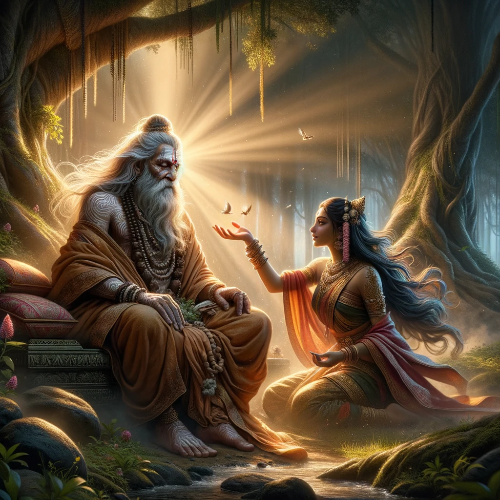 सुकन्या और च्यवन मुनि का विवाह